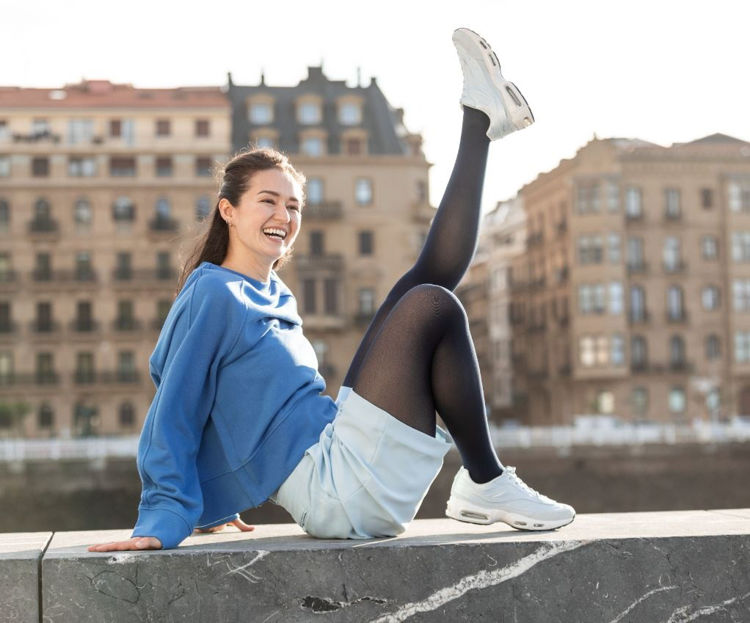 Mynd VenoTrain micro lærasokkar