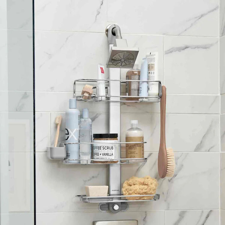 Mynd simplehuman adjustable shower caddy