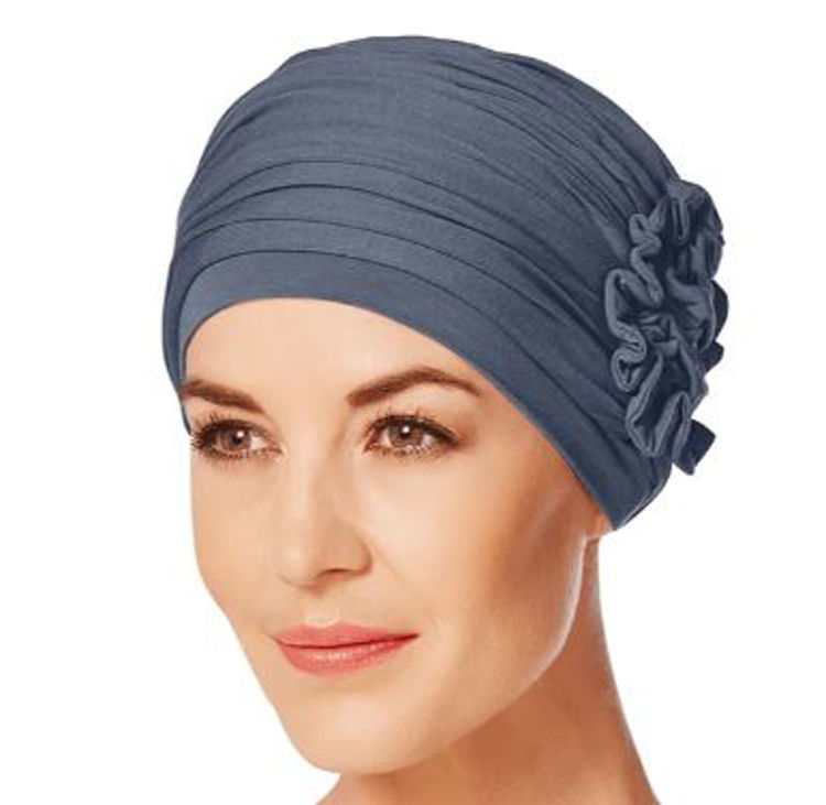 Mynd Christine - Lotus Turban - Blue