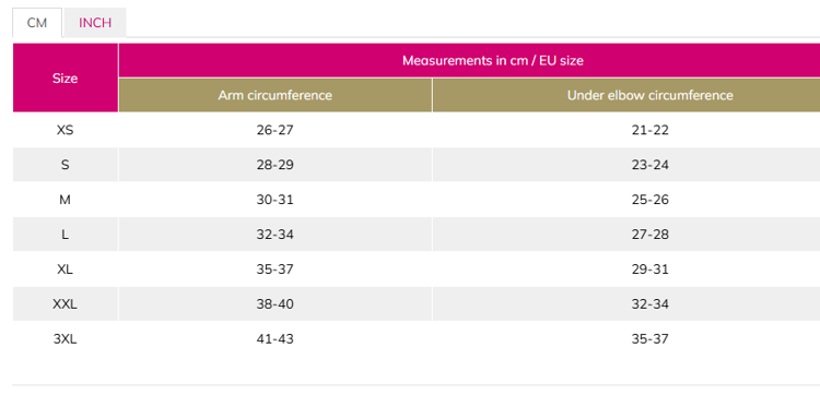 Mynd Lipoelastic AS Long VAriant ermar svartar