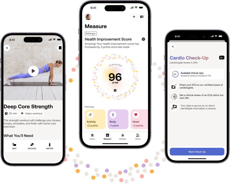 Mynd Withings Body Scan snjallvog