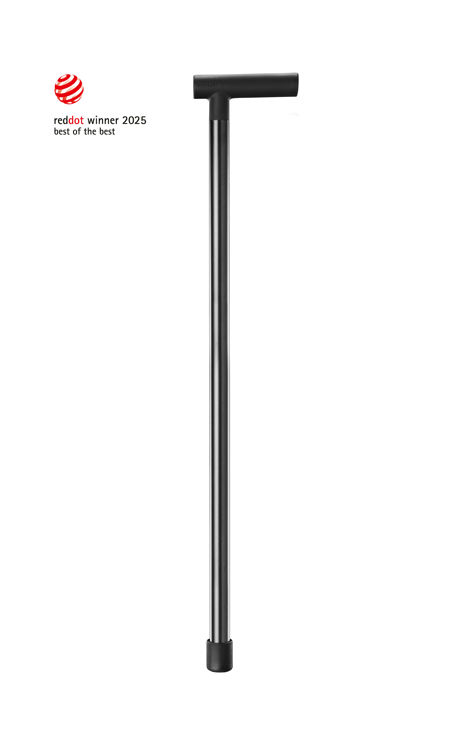Mynd Vitility ID stafur Charcoal black - Medium 80cm