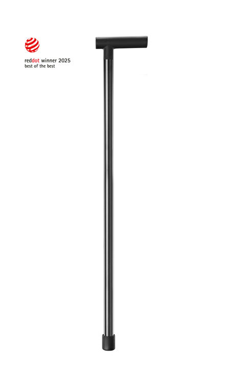 Mynd Vitility ID stafur Charcoal black - Large 85cm