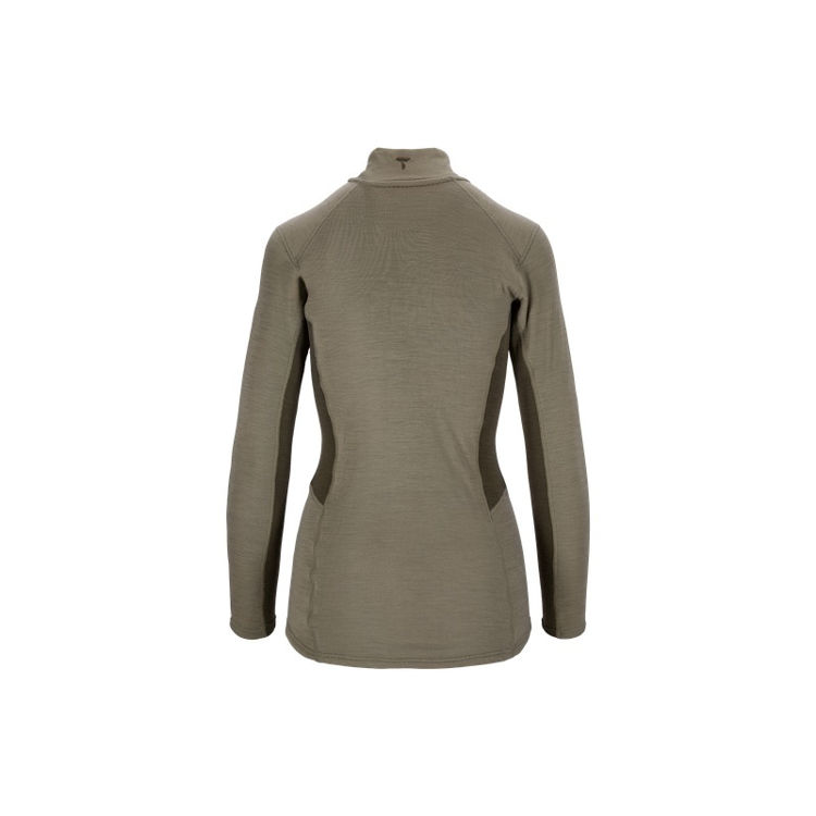 Mynd Tufte Polar Merino peysa hálfrennd kvenna