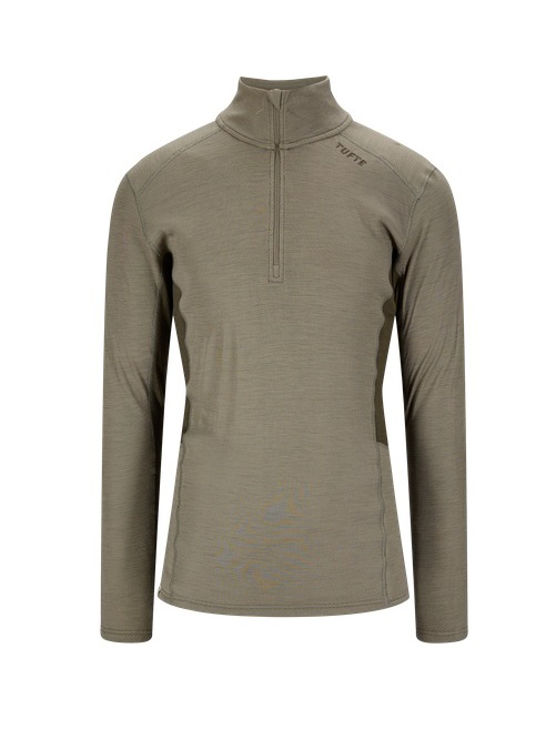 Mynd Tufte Polar Merino peysa hálfrennd karla