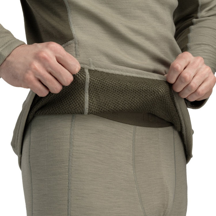 Mynd Tufte Polar Merino peysa hálfrennd karla