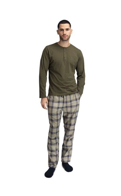 Mynd Tufte Owl bambus náttföt karla