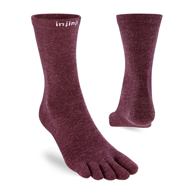 Mynd Injinji Liner Crew Wool tásokkar