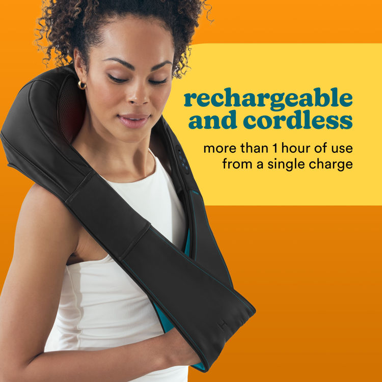 Mynd HoMedics þráðlaust Shiatzu háls- og herðanudd