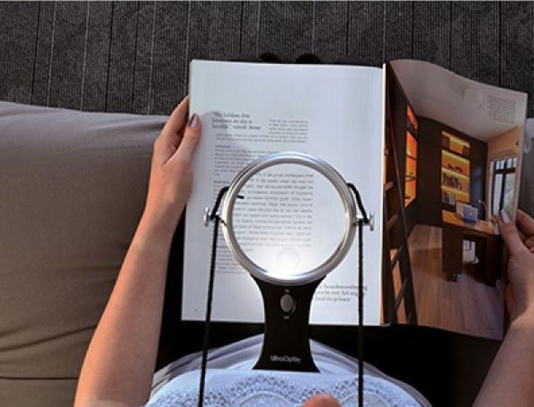 Mynd Vitility stækkunargler með ljósi