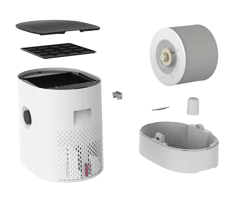 Mynd Boneco W220 raka- og lofthreinsitæki