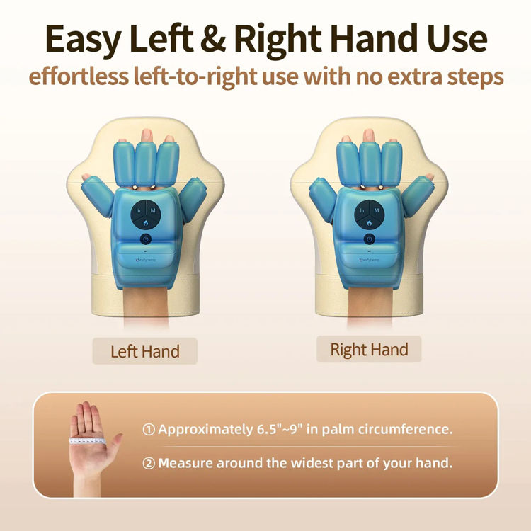 Mynd Comfytemp þrýstingshanski með hita