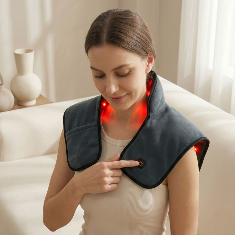 Mynd Homedics Luma infrarauður herðapúði