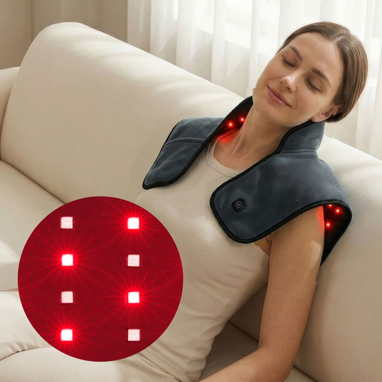 Mynd Homedics Luma infrarauður herðapúði