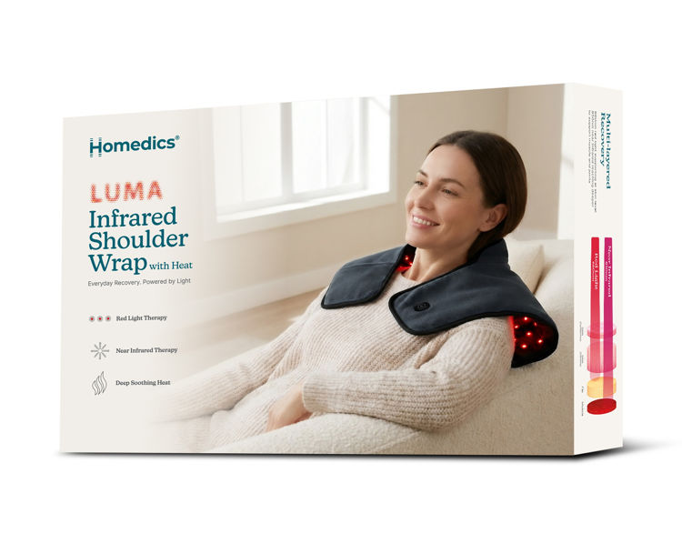 Mynd Homedics Luma infrarauður herðapúði
