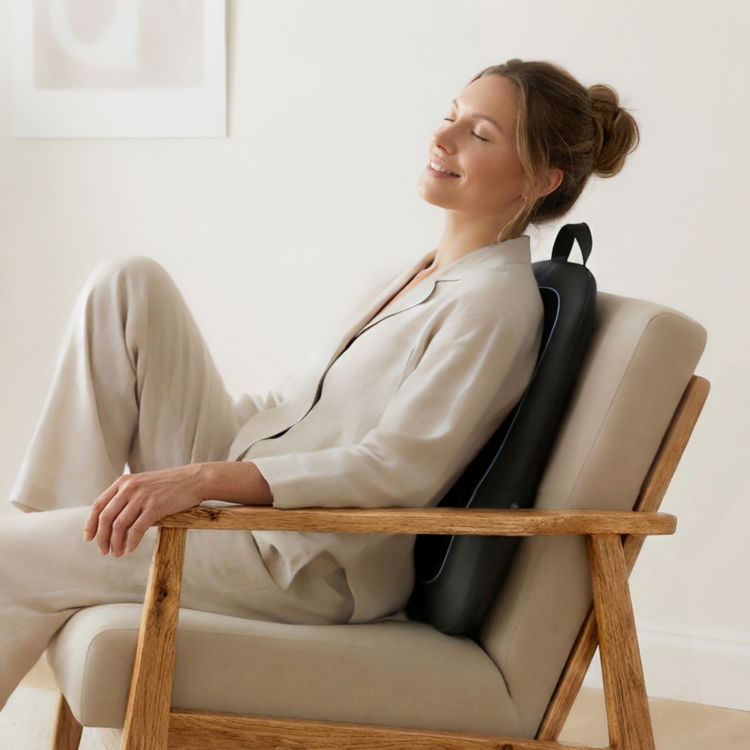 Mynd Homedics Shiatsu baknudd með hita