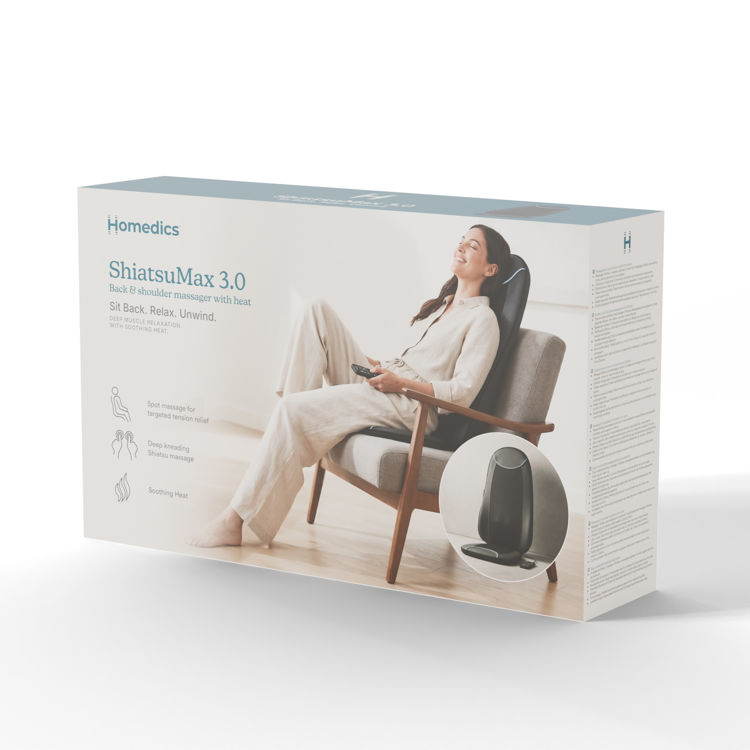 Mynd Homedics Shiatsu Max 3.0 nuddsæti