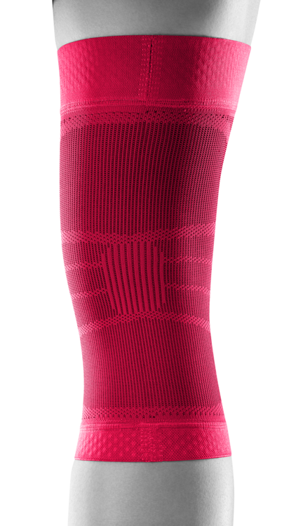 Mynd Bauerfeind Sport Compression hnéhlíf bleik